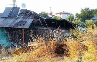 Bingöl’de ev yangını