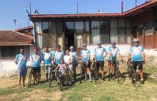 Bisikletçiler Selendi’de pedal çevirdi