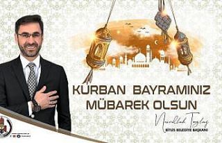 Bitlis Belediye Başkanı Tanğlay’ın Kurban Bayramı...