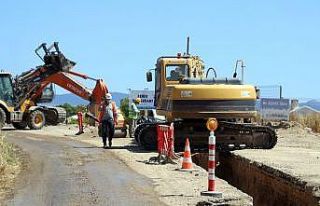 Bodrum Turgutreis’te 26 bin metre altyapı tamamlandı