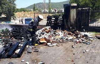 Bodrum’da itfaiye ekipleri 12 saatte 12 olaya müdahale...