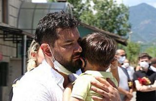 Boğularak ölen polis eşini kendi elleriyle toprağa...