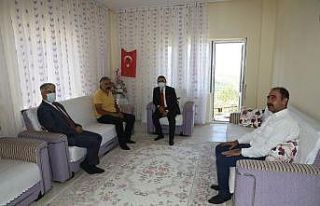 Bu bayramda da şehit aileleri unutulmadı