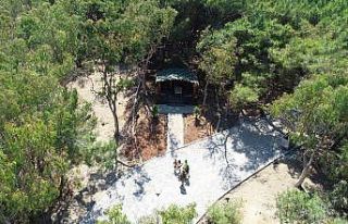 Bungalov evler ve karavanlar tatilcileri bekliyor