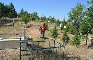 Bünyan Belediyesi 36 mezarlıkta bayram hazırlığı...
