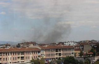 Bursa’da tekstil fabrikasında yangın