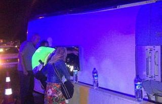 Bursa’da yolcu otobüsü devrildi... İlk belirlemelere...