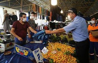Büyükçekmece pazarlarında çevreci uygulama