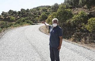 Büyükşehir Eğrikavak-Musluca arasındaki yolu...