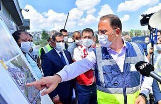 Çalık, projeleri İmamoğlu ile yerinde inceledi