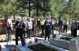 Çankırı’da şehitliklere bayram ziyareti