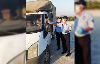 Canlı hayvan pazarında denetim sürüyor