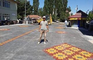 Çavdarhisar sokakları renkleniyor