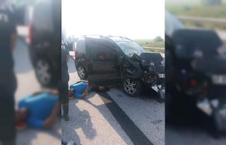Ceyhan’da trafik kazası: 1 ölü, 2 ağır yaralı