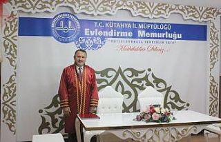 Çiftlere özel nikah mekanı