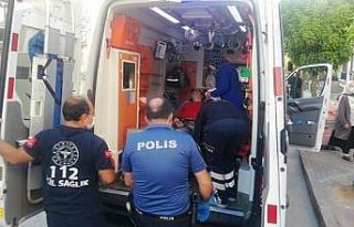 Çocuğunu rehin aldığını söyleyen kadın polisleri...