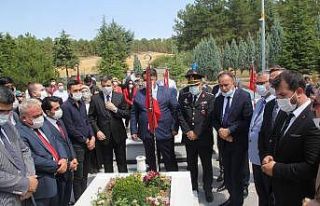 Çorum protokolünden şehitlik ziyareti