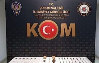 Çorum’da tarihi eser operasyonu