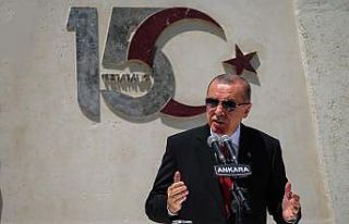 Cumhurbaşkanı Erdoğan Meclis’te düzenlenen 15...