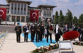 Cumhurbaşkanı Erdoğan şehit yakınları ve gazilerle...