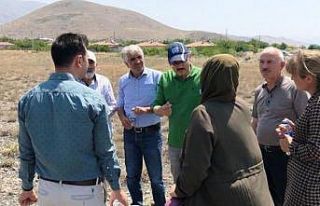 DATÜB heyeti Bayırbağ’da incelemede bulundu