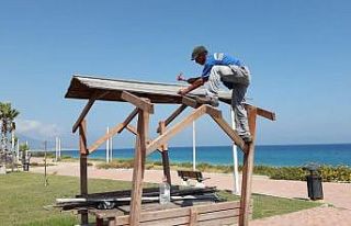 Demre Sahil Parkı yenileniyor