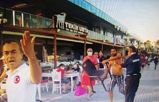 Didim’de midye satıcıları zabıtaya saldırdı