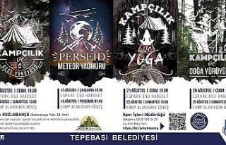 Doğa etkinliklerine kayıtlar başlıyor