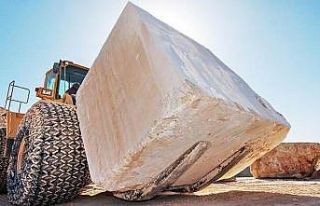 Doğal taş ihracatında Denizli önemli rol oynuyor