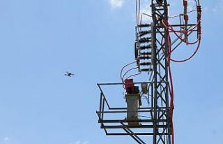 Drone ile bakım çalışması