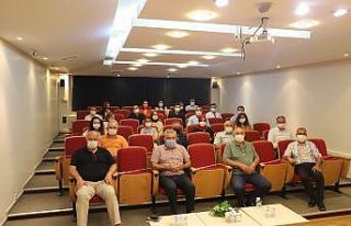 DTSO yönetimi ve personeli bayramlaştı