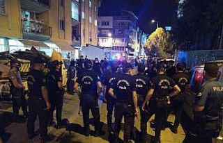 Düğünde çıkan kavgaya çevik kuvvet müdahale...