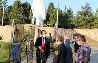 Dumlupınar’da İlk Hedef Anıtı’nda 15 temmuz...