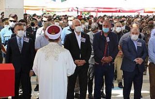 Düşen uçakta şehit olan iki polis Ankara’da...