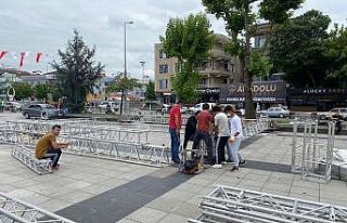 Düzce Anıtpark 15 Temmuz’a hazırlanıyor