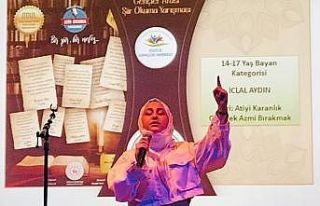 Düzce’de şiir yarışması düzenlendi