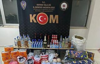 Edirne KOM ekipleri kaçakçılara göz açtırmıyor