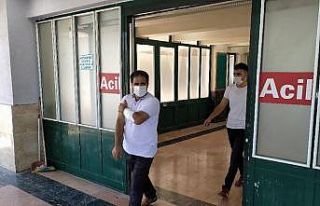 Elazığ’da acemi kasaplar kendini kesti