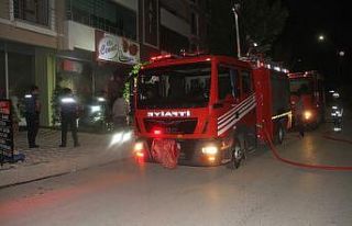 Elazığ’da iş yeri yangını