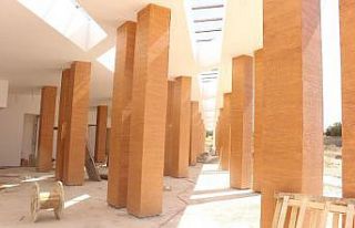 Elmalı Otogarı’nın kaba inşaatı bitti