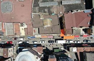 Eminönü’nde bayram öncesi hareketlilik