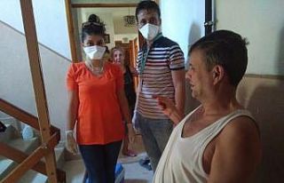 Erdek’te ‘Çat Kapı’ Korona virüs testi