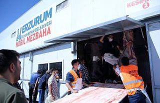 Erzurumlulardan mobil mezbahalara tam not