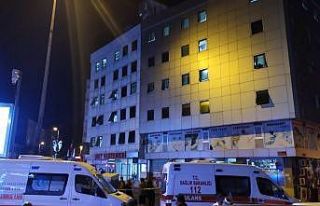 Esenler’de hastane yangını