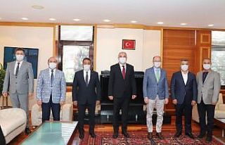 ESO’dan Rektör Erdal’a hayırlı olsun ziyareti