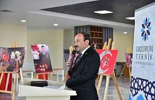 ETÜ’de 15 Temmuz sergisi açıldı