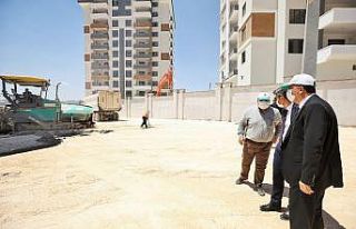 Fadıloğlu, asfalt çalışmalarını yerinde inceledi