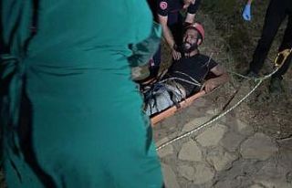 Falezlerde kurtarma operasyonu