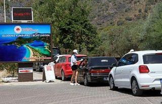 Fethiye’de bayram yoğunluğu