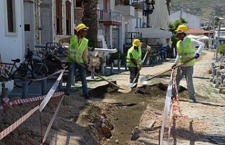 Foça, yeni içme suyu hattına kavuşuyor